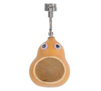 Toyvian Magnetic Jumping Spider Hideout Handmade Natural Gourd Habitat for Small Reptiles Portable Space-saving Enclosure Hanging Feature for Indoor Pet Retreats