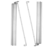 Toyvian Mahjong Tile Ruler 2Pcs Plastic Reusable Pusher Stick for Gaming Setup and Mobile Mahjong Play