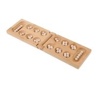 Toyvian Mancala Chess Board Game Made of Bamboo for Boys and Intelligence Plaything Cognitive Development Educational
