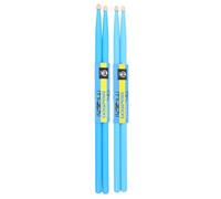 Toyvian Maple Drum Sticks 5a Blue Colored Wood Drumsticks Set 4pcs Percussion Instrument Sticks for Practice and Performance