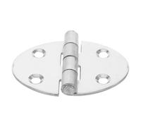 Toyvian Marine Four-Hole Hinge Camper Hinge for Door Hatch Boat Marine Hatch Metal Heavy Duty Door Heavy Duty Grade Stainless Steel Silver