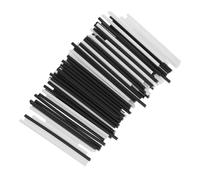 Toyvian Markers Inlay Side Dot 100pcs Position 2mm Guitar Fret Plastic Replacement Lightweight for Side Fretboard and Suitable Bass