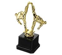 Toyvian Martial Arts Taekwondo Trophy Cup Gold Award for Children's Competitions Celebration Decor School Ceremonies and Prize Giving
