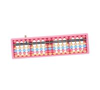 Toyvian Math Abacus with Row Beads Educational Counting Tool for Early Years Learning Enhances Cognitive Skills Fine Motor Development and Mental Math Accuracy for Home Classroom Use