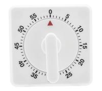 Toyvian Mechanical Kitchen Timer Square Countdown Timer for Cooking Baking and Boiling Eggs No Battery Required for Cooking Homework Games and More