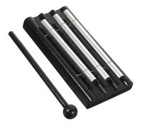Toyvian Meditation Chime Wooden Percussion Instrument with Mallet Easy to Play for Music Lovers Comfortably Sized Chime for Meditation and Joyful Sounds