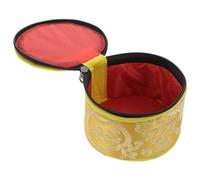 Toyvian Meditation Singing Bowl Bag Tibetan Bowl Case Handmade Chinese Style Case