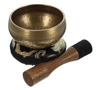 Toyvian Meditation Sound Bowl Set Handcrafted Bowl for Meditation and Relaxation Durable and Practical Tool for Spiritual Practices for Friends and Family