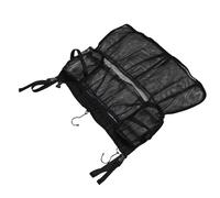 Toyvian Mesh Bag for Trampoline Shoe Storage with Breathable Fabric and Hanging Hook, Outdoor Storage Bag for Pool and Water Bottles, Fast Drying and Sturdy Organizer
