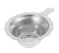 Toyvian Mesh Tea Filter Strainers Long-Handle Tea Filters 4.01x2.95x1.18in Stainless Steel Dishwasher Safe Versatile Compatibility Sleek Modern Aesthetic