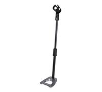 Toyvian Metal Base Microphone Stand Desktop Microphone Stand Table Mic Telescopic Mic Holder Weighed Base for Desktop Tabletop Use