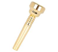 Toyvian Metal Brass Trumpet Mouthpiece for Beginners Plated Small Trumpet Accessory for Practice Sessions