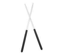 Toyvian Metal Drum Stick Percussion Instrument Stick for Jazz Band Performance Heavy Duty Metal Drumsticks for Drummers for Practice and Drum Accessories