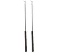 Toyvian Metal Drumsticks for Adults Practice Sticks Comfortable Grip for Drum Practice Performance