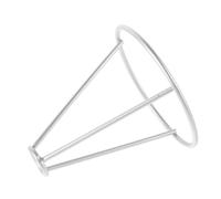 Toyvian Metal Dual Ring Avocado Seed Holder Rack Triangular Vase Base for Indoor Hydroponic Gardening Rust Resistant Sprouting Bracket with Stylish Design for Home Decoration and Easy