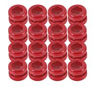 Toyvian Metal Guitar String Beads Unique Design 20pcs Stable Tuning and Reducing Replacements for Electric Bass and Acoustic Folk Guitars for Practice and Performance