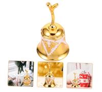 Toyvian Metal Hand Bells Garden Bells Decoration for Classroom Restaurant Hotel Pet Training
