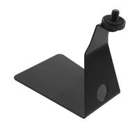 Toyvian Metal Microphone Bracket Base Desktop Fixed Clip Holder for Streaming Mic Tabletop Metal Clamp Stand for Recording Microphone