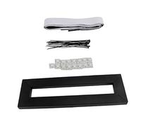 Toyvian Metal Portable Effect Processor Board for Electric Guitar Single Integrated Pedal Holder Base for Musicians