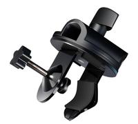 Toyvian Mic Clamp for Stands Microphone Arm Desk Mount Clamp Microphone Boom Rotating Plate Ergonomic Knob for Recording Studios Band Practices