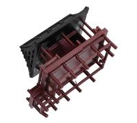Toyvian Micro Landscape Pavilion Statue Miniature Pavilion Decor for Aquarium and Bonsai Timeless Design for Terrarium and Garden for Nature Inspired Decor