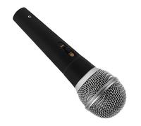 Toyvian Microphone Prop for Portable Plastic Pretend Play Mic for Role Play Stage Performances Parties Public Speaking Skills Development for Speech Training and Hosting Activities