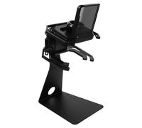 Toyvian Microphone Shock Mount for Desktop Microphone Mesh Pop Filter for Studio and Tabletop Recording Clamp for Livestreaming Mic Stand