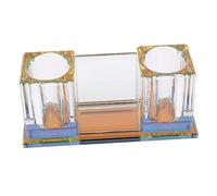 Toyvian Microphone Stand Acrylic Slot Desktop Holder for Wireless Microphones Durable and Wear-resistant Tabletop Support Space-saving Design for Ktv and Home Use