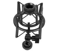 Toyvian Microphone Stand Holder Clip for Metal Mic Arm Desk Stand with Pop Filter Shockproof Mount