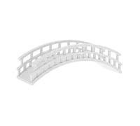 Toyvian Mini Arch Bridge Figurines Lightweight Bonsai Ornament for Fairy Garden Micro Landscaping Educational Creative Decor for Dollhouse and Rockery Design