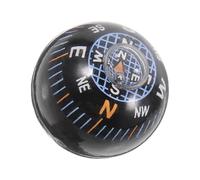 Toyvian Mini Black Compass for Car Dashboard Durable Plastic Navigation Tool for Hiking Motorcycle Accurate Directional Guidance with Stylish Design