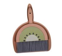 Toyvian Mini Desktop Broom and Dustpan Set for Small Area Cleaning Sturdy Brush and Pan Combo for Office Home Keyboard Debris and Hair Removal Compact Design for Reach Spots