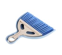 Toyvian Mini Desktop Broom and Dustpan Set Portable Compact Cleaning Brush Kit for Keyboards and Small Surfaces Efficient Sweeping Lightweight and Snap-Together Storage Design for Home