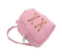 Toyvian Mini Doll Accessory Bag for Coin Purse School Bag with Ample Space for Essentials for Financial Learning and Playtime Fun