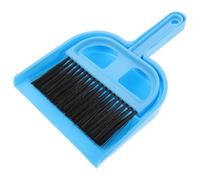 Toyvian Mini Dustpan Brush for Small Animal Cage Cleaning, Compact Small Broom with Sturdy Bristles, for Hamsters, Hedgehogs, Reptiles and Guinea Pigs, Easy to Use for Pet Habitat