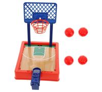 Toyvian Mini Finger Basketball Game Desktop Tabletop Basketball with Balls Portable Fun for Office Home for Skill Development Interactive Play