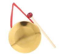 Toyvian Mini Gong and Drums Chinese Opera Percussion Instrument for Boys and Girls Party Toys and Musical Activities