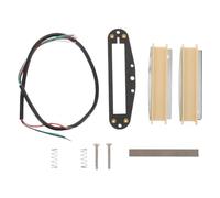 Toyvian Mini Humbucker Pickup Kit High Output Guitar Pickups Dual Coil Humbucker for Noise Reduction Replacement for St Models
