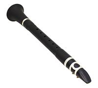 Toyvian Mini Keyless Clarinet Pocket Wind Instrument for Beginners Black Lightweight Easy to Carry for Practice and Performance