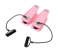 Toyvian Mini Stepper for Effective Stair Stepping Exercise Exercise Machine with Resistance Bands Foldable Abs Stepper with Quiet for Home Workout