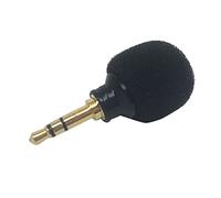 Toyvian Mini Stereo Microphone Portable Metal Mic for Laptop Mobile Phone Chatting with Compact Lightweight Design and High Audio Recording