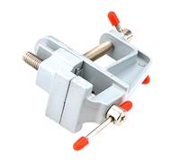 Toyvian Mini Table Vise Clamp for Model Making Vise for Hobbyists and Professionals High Precision Tool for Secure Grip Small Materials for Craft and Repair Tasks