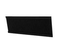 Toyvian Miniature Dollhouse Wall Panel Black Plastic Wainscoting for Bedroom and Living Room Interiors Lightweight DIY Dollhouse Trims for Creative Play and Easy Installation