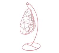 Toyvian Miniature Swing Decoration Doll Swing Iron Hanging Furniture Ornament, Cute Compact Design for Dollhouse and Miniature Landscape, Indoor Garden Decor