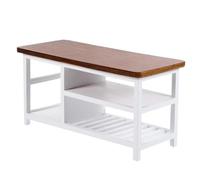 Toyvian Miniature Table Dollhouse Computer Desk Walnut Color Mini Furniture Accessory for Mini House Decoration Safe Practical for Creative Displays