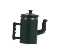 Toyvian Miniature Water Pot Miniature Coffee Maker 1:12 Scale Decorative Mini Kettle Realistic Design for Mini House