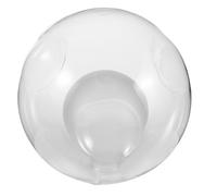 Toyvian Modern Glass Globe Lamp Shade Replacement for G9 Bulb with Double Layer Design, Round Spherical Shape, Even and Soft Light Distribution, Dust Resistant, for Modern Living Spaces