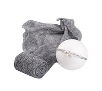 Toyvian Mohair Baby Wrap Swaddle with Headdress Newborn Photoshoot Wrap Baby Wrapped Cloth Infant Photography Props Knitted Blanket Grey