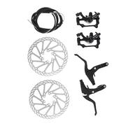 Toyvian Mountain Bike Disc Brake Kit Hand Brake Levers Derailleur Cables and Rotors for Cycling
