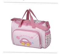 Toyvian Multi-Function Large Capacity Diaper Bag Set Strap Includes Changing Pad Bag and Bottle Holder for Parents The Go